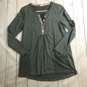 Hem & Thread Tunic with Pocket Detail